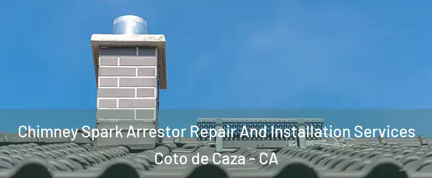  Chimney Spark Arrestor Repair And Installation Services Coto de Caza - CA