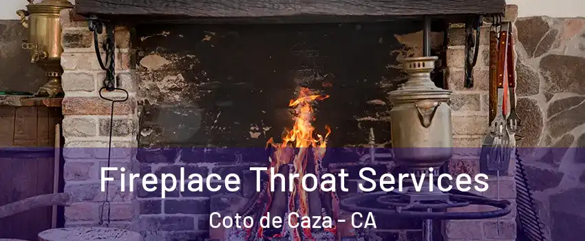  Fireplace Throat Services Coto de Caza - CA