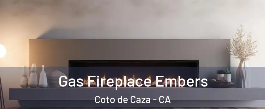  Gas Fireplace Embers Coto de Caza - CA