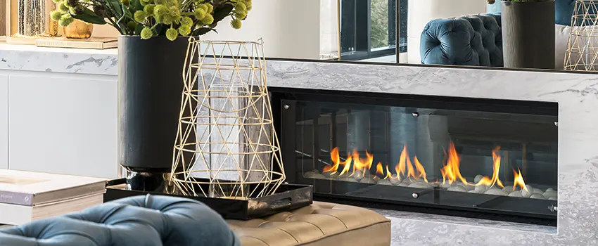 Custom Fireplace Crystals in Coto de Caza, California
