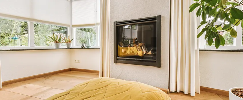 Residential Fireplace Ceramic Glass Installation in Coto de Caza, CA