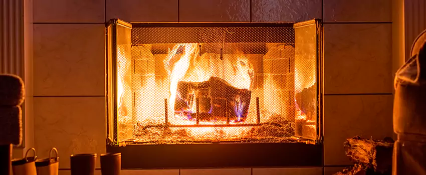 Mendota Hearth Landscape Fireplace Installation in Coto de Caza, California