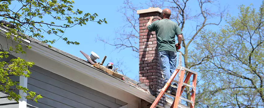 Vinyl and PVC Chimney Flashing Installation in Coto de Caza, CA