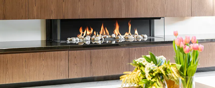 Double-height Fireplace Design Refurbishment in Coto de Caza, California